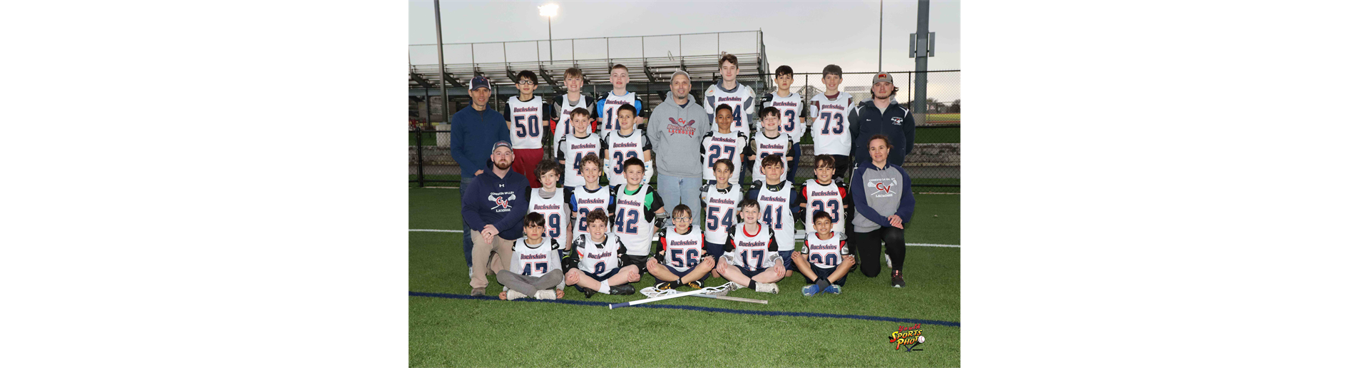  2024 12U CV Boys Youth Lacrosse Team